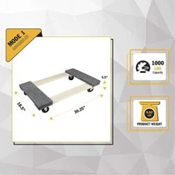 85-185 Furniture Dolly, 1000lb Capacity