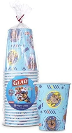 For Kids Paw Patrol Paper Cups Disposable Paper Cups With Paw Patrol Design For Kids Heavy Duty Disposable Paper Cups For Everyday Use And All Occasions 9 Ounces, Blue, 20 Count -Peugeot Shop 41r v urbCL. AC