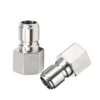2Pcs Stainless Steel Female Quick Disconnect FPT 1/2" Homebrew Fitting Connector Homebrewing By ProMaker (FPT Male)