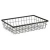 .E.T. WB-1814-MG Urban Renewal 17.75" X 11.25" Wire Basket, 4" Tall, Metal