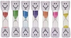 7 Pack 2 Minutes Hourglass Brushing Teeth Timers Colorful Sand Timer For Kids Promote Dental Hygiene -Peugeot Shop 41rbqLWIbGS. AC