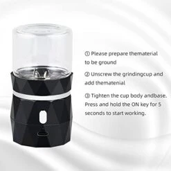 Grinder Home Portable Mini Electric USB Smoke Grinder 200W High Power 400mAh 16000rpm Speed Herb Pulverizer -Peugeot Shop 41rciLOhsQL