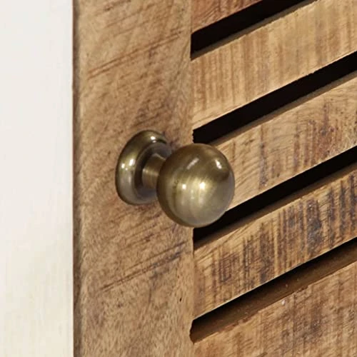 CHARMMA TV Cabinet 46.5"x11.8"x15.7" Solid Mango Wood-18.96KG 3 CHARMMA TV Cabinet 46.5"x11.8"x15.7" Solid Mango Wood-18.96KG - Image 3