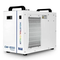 S&A Genuine CW-5000DG Industrial Water Chiller 7L Capacity Cooling Water For 80W/100W CO2 Engraving Cutting Machine