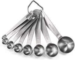 Measuring Spoons: U-Taste 18/8 Stainless Steel Measuring Spoons Set Of 7 Piece: 1/8 Tsp, 1/4 Tsp, 1/2 Tsp, 3/4 Tsp, 1 Tsp, 1/2 Tbsp & 1 Tbsp Dry And Liquid Ingredients 11 Measuring Spoons: U-Taste 18/8 Stainless Steel Measuring Spoons Set Of 7 Piece: 1/8 Tsp, 1/4 Tsp, 1/2 Tsp, 3/4 Tsp, 1 Tsp, 1/2 Tbsp & 1 Tbsp Dry And Liquid Ingredients -Peugeot Shop 41s0RRrUzgL. AC
