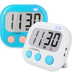 Lassroom Timers For Teachers Kids Large Magnetic Digital Timer 2 Pack