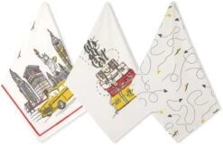 Kitchen Towels With Hanging Loop, Set Of 3-100% Cotton Kitchen Towels And Dishcloths Sets, Kitchen Hand Towels For Home, Farmhouse Dish Towels Or Tea Towels, 20 X 26 Inches (Luna Rosa) -Peugeot Shop 41s4oCsdo2L. AC