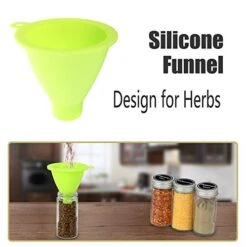 SWOMMOLY Spice Rack Organizer With 24 Empty Round Spice Jars, 396 Spice Labels With Chalk Marker And Funnel Complete Set, Spice Rack For Cabinet, Countertop Or Wall Mount, Black 7 SWOMMOLY Spice Rack Organizer With 24 Empty Round Spice Jars, 396 Spice Labels With Chalk Marker And Funnel Complete Set, Spice Rack For Cabinet, Countertop Or Wall Mount, Black -Peugeot Shop 41s7n7WdyJL