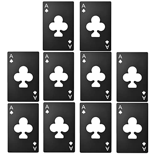 Bottle Opener, Yoption 10pcs Stainless Steel Credit Card Size Casino Beer Bottle Opener For Wedding Party Groomsmen Bridesmaid Gifts 1 Bottle Opener, Yoption 10pcs Stainless Steel Credit Card Size Casino Beer Bottle Opener For Wedding Party Groomsmen Bridesmaid Gifts