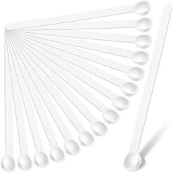 1/32 Teaspoon Micro Scoops 150 Milligram Mini Measuring Spoons Tiny Little Plastic Scoop For Measuring Cosmetics, Medicines, Powders, Glitter And Seasoning (White,16 Pieces) 21 1/32 Teaspoon Micro Scoops 150 Milligram Mini Measuring Spoons Tiny Little Plastic Scoop For Measuring Cosmetics, Medicines, Powders, Glitter And Seasoning (White,16 Pieces) -Peugeot Shop 41sG2JezGtL. AC