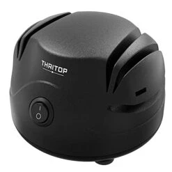 3 In 1 Electric Knife Sharpener Tool, Knife Sharpener System Kitchen Sharpening Machine For Knives Scissors & Screwdrivers,40W, Black