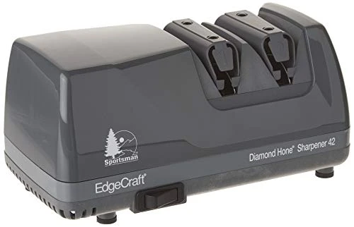 'sChoice M42E Diamond Hone Knife Shapener, 2-Stage, Gray 1 'sChoice M42E Diamond Hone Knife Shapener, 2-Stage, Gray