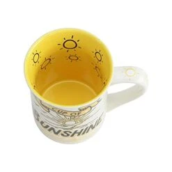 Enesco Our Name Is Mud “Cup Of Sunshine, 16 Oz. Stoneware Mug, 1 Count (Pack Of 1), Yellow -Peugeot Shop 41skoRwzodL