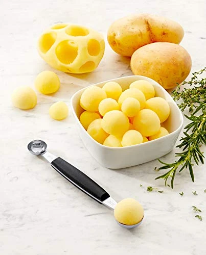 Triangle 10 020 25 00 Melon Baller 22 / 25 Cm Double Handle Black 2 Triangle 10 020 25 00 Melon Baller 22 / 25 Cm Double Handle Black - Image 2