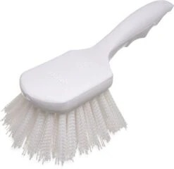 Spectrum Carlisle 4054102 Sparta Utility Scrub Brush, 8" X 3", White