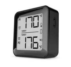 Bluetooth Smart Meat Thermometer For Grill Oven And Smoker, Cooking Food And Control Temperature Smart, Dual Stainless Steel Probes