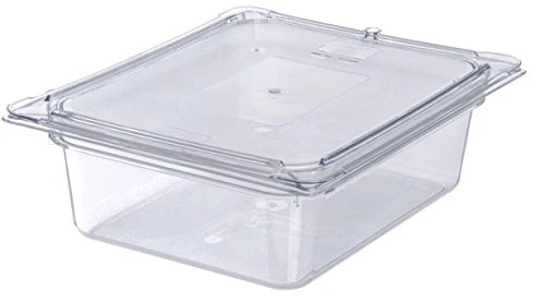 10221B07 StorPlus Half Size Food Pan, Polycarbonate, 4" Deep, Clear 3 10221B07 StorPlus Half Size Food Pan, Polycarbonate, 4" Deep, Clear - Image 3