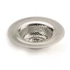 Endurance® Stainless Steel Large Sink Strainer, 4.5" | Traps Food Scraps | Polished Finish With Precision Pierced Holes | Dishwasher Safe