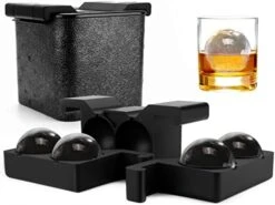 Whiskey Ice Ball Maker Crystal Clear Ice Ball Molds Large Sphere Ice Cube Trays For Whiskey, Cocktail, Brandy, Bourbon 19 Whiskey Ice Ball Maker Crystal Clear Ice Ball Molds Large Sphere Ice Cube Trays For Whiskey, Cocktail, Brandy, Bourbon -Peugeot Shop 41tGFI7fYaL. AC