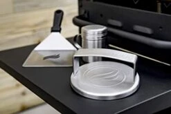 Blackstone 5024 Professional Hamburger Tool Kit With Stainless Steel Metal Burger Patty Press, Spice Dredge Shaker & Burger Spatula BBQ Grilling Accessories, Black 9 Blackstone 5024 Professional Hamburger Tool Kit With Stainless Steel Metal Burger Patty Press, Spice Dredge Shaker & Burger Spatula BBQ Grilling Accessories, Black -Peugeot Shop 41tL43KtIsL