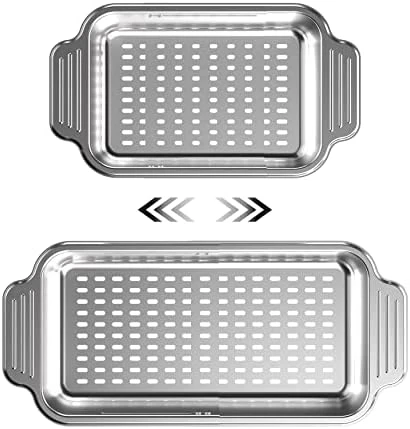 Collapsible Colander Strainer, Food Grade 304 Stainless Steel Over Sink Strainer, Big Collapsible Strainer, Easy To Wash Vegetables And Fruits, Drain Cooked Pasta And Dry Dishes 6 Collapsible Colander Strainer, Food Grade 304 Stainless Steel Over Sink Strainer, Big Collapsible Strainer, Easy To Wash Vegetables And Fruits, Drain Cooked Pasta And Dry Dishes - Image 6