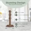 Coffee Cup Holder Mug Tree Mug Rack Timeless Collection - Satin Medium Roast Finish - Superior Craftsmanship - Anti-Tip & Slip Coffee Station Organizer - Coffee Mug Holder For Counter & Bar