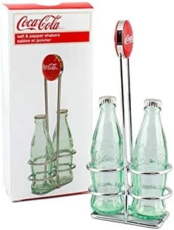 Coca-Cola Glass Straw Dispenser With Metal Lid, Small -Peugeot Shop 41tqwnt64L. AC