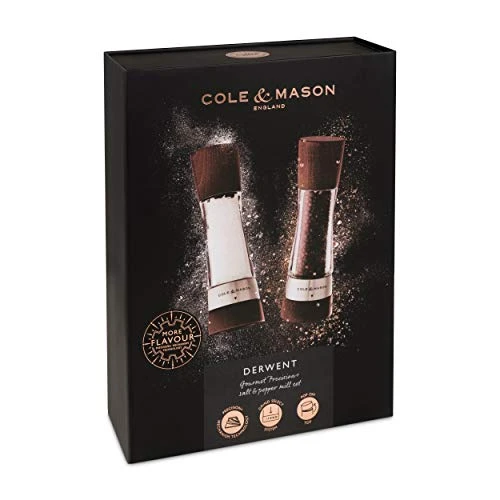 Cole & Mason H594298G Salt And Pepper Mill, 190mm, Forest Wood 2 Cole & Mason H594298G Salt And Pepper Mill, 190mm, Forest Wood - Image 2