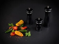 Cole & Mason Precision Sherwood Black Gloss Salt And Pepper Mill Gift Set, Wood, 20 Cm 11 Cole & Mason Precision Sherwood Black Gloss Salt And Pepper Mill Gift Set, Wood, 20 Cm -Peugeot Shop 41u2FVqVydL