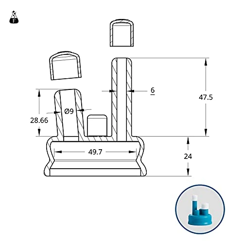 Fermentology Carboy Caps – 4 Pk Silicone Caps For Fermenting In 3/5/6 Gallon Glass Jugs – Homebrew Wine, Beer, Mead 6 Fermentology Carboy Caps – 4 Pk Silicone Caps For Fermenting In 3/5/6 Gallon Glass Jugs – Homebrew Wine, Beer, Mead - Image 6