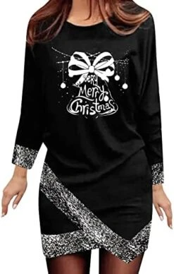 Crewneck Sweatshirts For Women Fall Fashion Christmas Print Long Sleeve Loose Tops Sweatshirts Pullover Top Fall Clothes -Peugeot Shop 41uILbKvh5L. AC