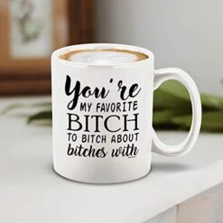 Funny Bestfriend Bridesmaid Sister Coffee Mug Gift You're My Favorite B To B About B With Ceramic Coffee Mug Tea Cup -Peugeot Shop 41uRth9gZyL