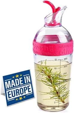 Oil Dispenser Bottle, Vinegar Cruet With Pourer, Kitchen Oil Container With Spout For Cooking Olive Oil Vegetable Oil Balsamic Vinegar, Plastic Oil Holder With Rubber Cap, Easy Refill, Red 15 Oil Dispenser Bottle, Vinegar Cruet With Pourer, Kitchen Oil Container With Spout For Cooking Olive Oil Vegetable Oil Balsamic Vinegar, Plastic Oil Holder With Rubber Cap, Easy Refill, Red -Peugeot Shop 41ullkjExQL. AC