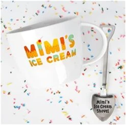 On Caffeine Gifts For Papa – Papa’s Ice Cream Bowl And Engraved Spoon Papa’s Ice Cream Shovel – Ideal Father’s Day Gift, Christmas Gift Or Birthday Gift (Papa) -Peugeot Shop 41uyK4MkwGL. AC