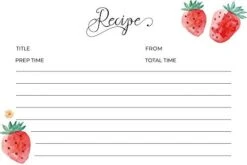 Eart&Berry Lemon Recipe Cards 4x6 Double Sided - Set Of 50 Thick Recipe Cards 20 Eart&Berry Lemon Recipe Cards 4x6 Double Sided - Set Of 50 Thick Recipe Cards -Peugeot Shop 41vDy2Y6iQL. AC