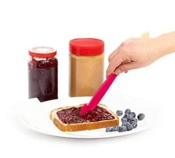 Peanut Butter & Jam Scraper Spreader | 2-in-1 PB&J Spreader | 2 Sided To Mix, Spread & Scrape | Dishwasher Safe | Spreader Knife | Jam Spoon & Spreader 8 Peanut Butter & Jam Scraper Spreader | 2-in-1 PB&J Spreader | 2 Sided To Mix, Spread & Scrape | Dishwasher Safe | Spreader Knife | Jam Spoon & Spreader -Peugeot Shop 41vJClByBoL