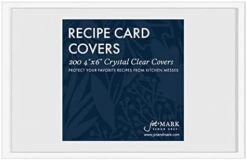 4x6 Recipe Card Protector Sleeves (200 Count) | Crystal Clear Covers Protect Your Recipes From Kitchen Messes 5 4x6 Recipe Card Protector Sleeves (200 Count) | Crystal Clear Covers Protect Your Recipes From Kitchen Messes -Peugeot Shop 41vKP2dgHiL. AC