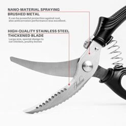 Kitchen Scissors And Poultry Shears Set - A Great Set For Your Kitchen Needs -Peugeot Shop 41vMjnrbvcL