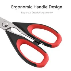Kitchen Scissors Heavy Duty, 8.5 Inch Dishwasher Safe Ultra Sharp Premium Heavy Duty Kitchen Shears, Multi Purpose Cooking Scissors Stainless Steel -Peugeot Shop 41vN3Ghl8AL