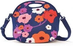 Spicy Relish Tote Neoprene Lunch Bag With Adjustable Crossbody Strap Black LB12-BLK -Peugeot Shop 41vYbRsDUdL. AC