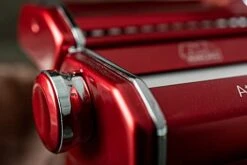 Marcato Atlas 150 Machine, Made In Italy, Red, Includes Pasta Cutter, Hand Crank, And Instructions -Peugeot Shop 41vsGJfy1VS