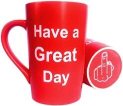 Funny Coffee Mug Have A Great Day Middle Finger Cup, 12 Oz 13 Funny Coffee Mug Have A Great Day Middle Finger Cup, 12 Oz -Peugeot Shop 41vtA4t9d3L. AC 1
