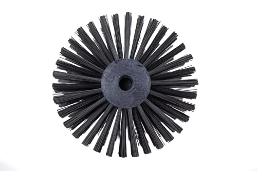 PARTA 45007EC03 Plastic Multi-Purpose Valve Brush, Pipe Brush, Round Brush With Polyester Bristles, Color Coded For Commercial Cleaning, Kitchen, Restaurant, Bathroom, 5.7 X 7 X 5.7 Inches, Black 3 PARTA 45007EC03 Plastic Multi-Purpose Valve Brush, Pipe Brush, Round Brush With Polyester Bristles, Color Coded For Commercial Cleaning, Kitchen, Restaurant, Bathroom, 5.7 X 7 X 5.7 Inches, Black - Image 3