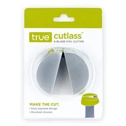 True Rue Cutlass: 6-Blade Silver Foil Cutters, Metallic -Peugeot Shop 41vtcmDmReS