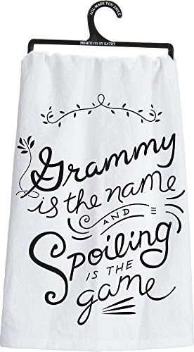 By Kathy 25541 LOL Made You Smile Dish Towel,Cotton, Granny Is The Name 1 By Kathy 25541 LOL Made You Smile Dish Towel,Cotton, Granny Is The Name