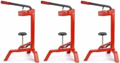 45-CZ-85-D6BG Wine Bottle Floor Corker, Portuguese Red, Steel, 1 -Peugeot Shop 41w6MYIlukL. AC