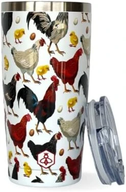Chicken Gifts For Chicken Lovers Chickens Travel Coffee Mug W/Slider Lid | 20oz Spill Proof Insulated Coffee Tumbler | Chicken Mug | Great Gift For Birthday Or Christmas 17 Chicken Gifts For Chicken Lovers Chickens Travel Coffee Mug W/Slider Lid | 20oz Spill Proof Insulated Coffee Tumbler | Chicken Mug | Great Gift For Birthday Or Christmas -Peugeot Shop 41w8dkhTLuL. AC