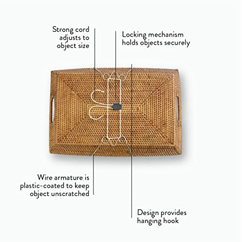 3-Pak Medium Adjustable Plate Hanger For Plates, Platters, Bowls & Other Objects 10"-16" Diameter And Up To 10 Lbs. 3 3-Pak Medium Adjustable Plate Hanger For Plates, Platters, Bowls & Other Objects 10"-16" Diameter And Up To 10 Lbs. - Image 3