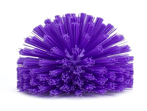 PARTA 45007EC03 Plastic Multi-Purpose Valve Brush, Pipe Brush, Round Brush With Polyester Bristles, Color Coded For Commercial Cleaning, Kitchen, Restaurant, Bathroom, 5.7 X 7 X 5.7 Inches, Black 5 PARTA 45007EC03 Plastic Multi-Purpose Valve Brush, Pipe Brush, Round Brush With Polyester Bristles, Color Coded For Commercial Cleaning, Kitchen, Restaurant, Bathroom, 5.7 X 7 X 5.7 Inches, Black - Image 5