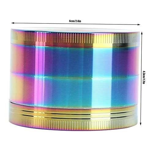 Erb Grinder - 4 LayerCrusher Spice Mill Weed Grinder - Easy Manual Grinding Crushing Tool - Colorful Design 3 Erb Grinder - 4 LayerCrusher Spice Mill Weed Grinder - Easy Manual Grinding Crushing Tool - Colorful Design - Image 3